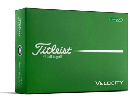 Titleist Velocity Golf Balls - Green