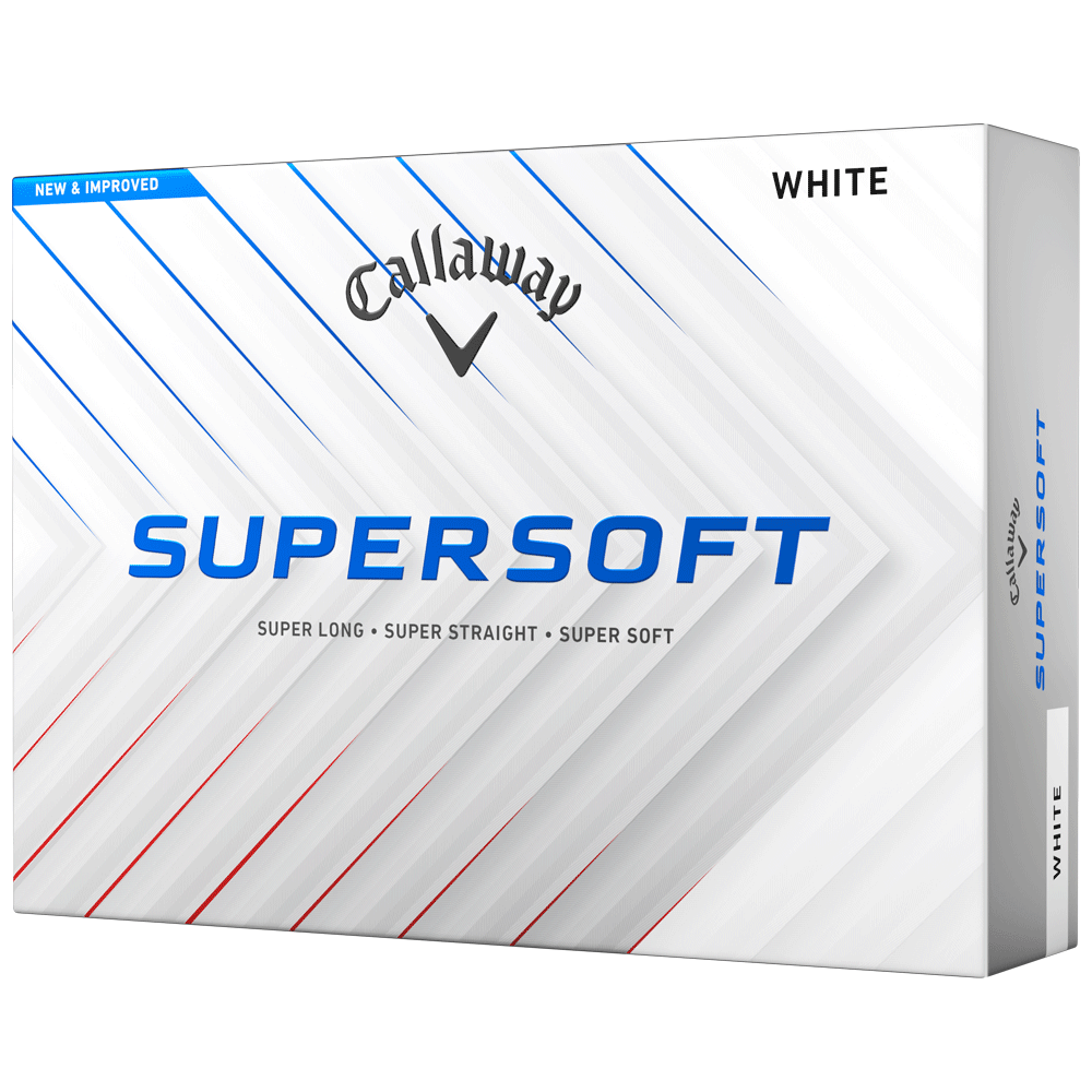 Callaway 2026 Supersoft Golf Balls – White