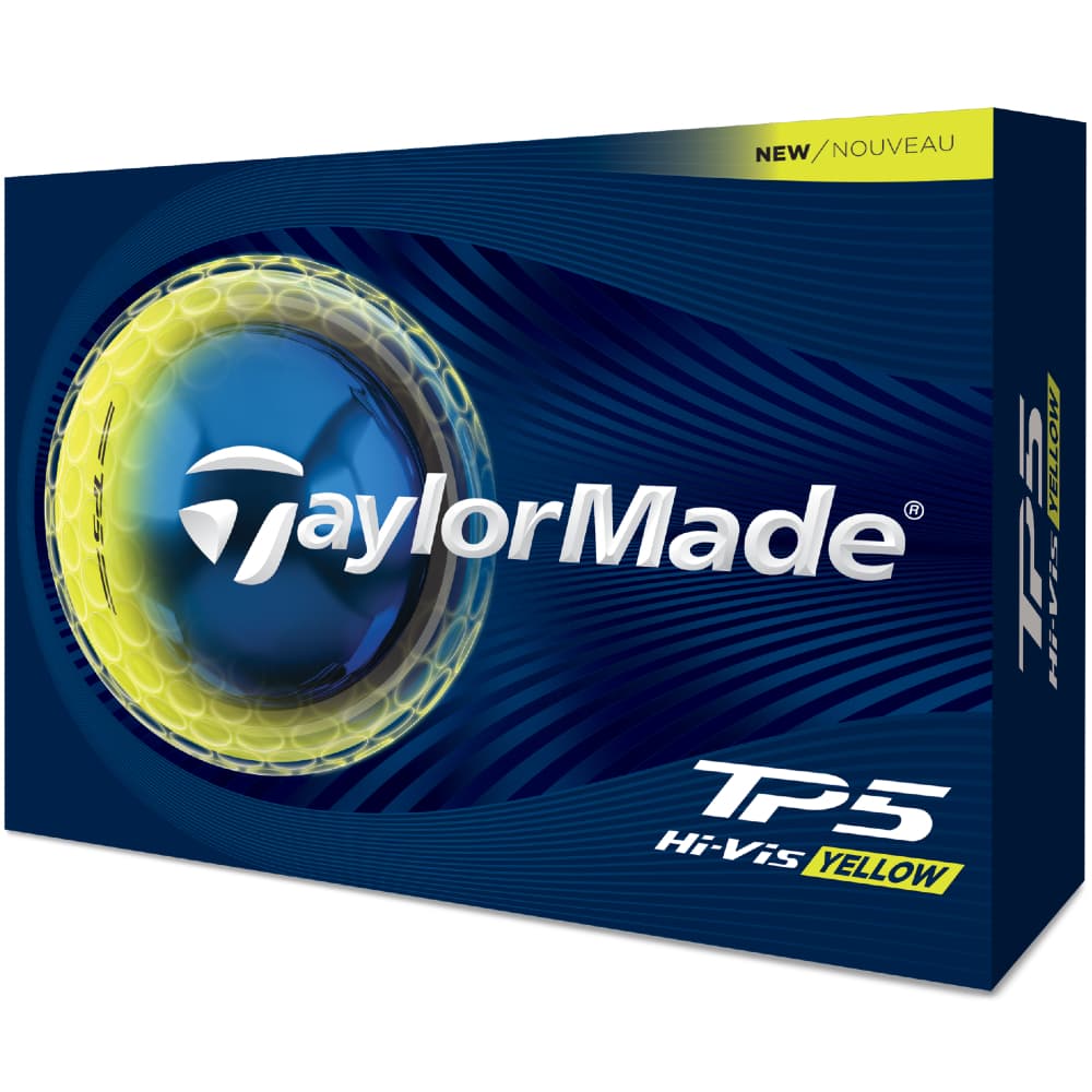 TaylorMade 2026 TP5 Golf Balls – Yellow