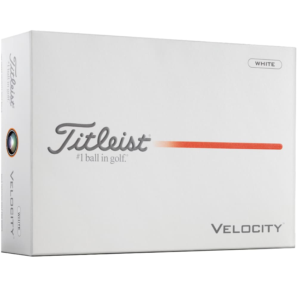 Titleist 2026 Velocity Golf Balls – White