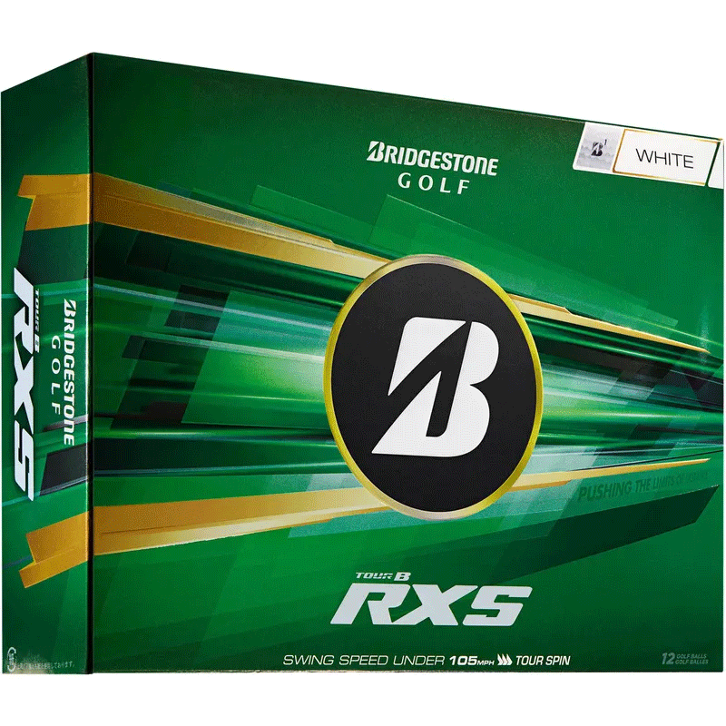 Bridgestone 2026 Tour B Rxs Golf Balls – White